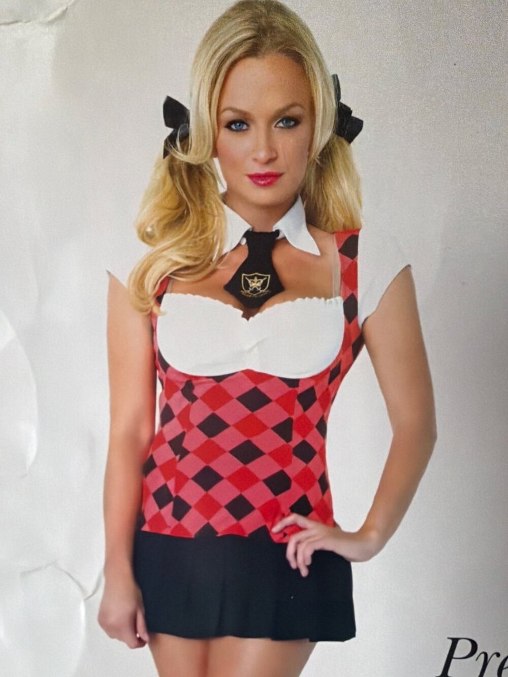 Leg Avenue Schoolgirl Cosplay Set Prep School Cutie Costume Size M/L